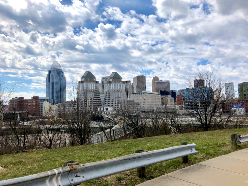 Cincinnati Skyline from Mount Adams, Cincinnati, OH 