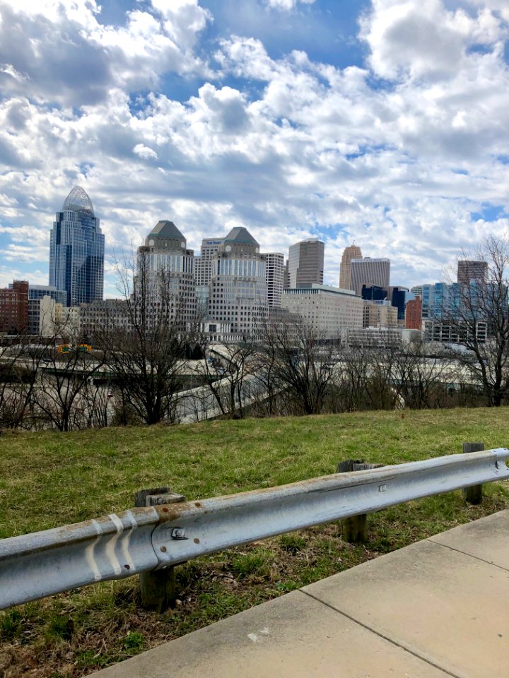 Cincinnati Skyline from Mount Adams, Cincinnati, OH 