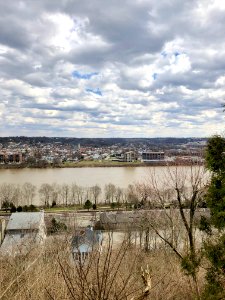 View from Hatch Street, Mount Adams, Cincinnati, OH 