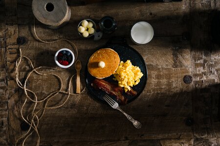 Rustic table wooden