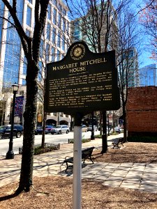 Historical Marker, Margaret Mitchell House and Museum (Cre… 