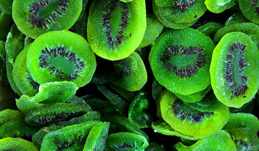 Fruit kiwi candied fruit jelly photo