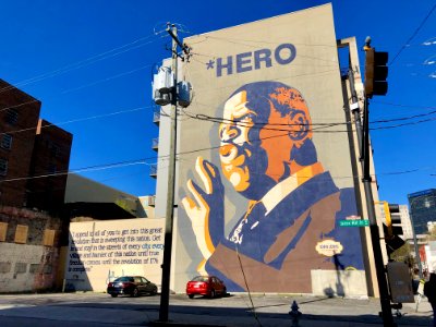 Hero Mural, Atlanta, GA 