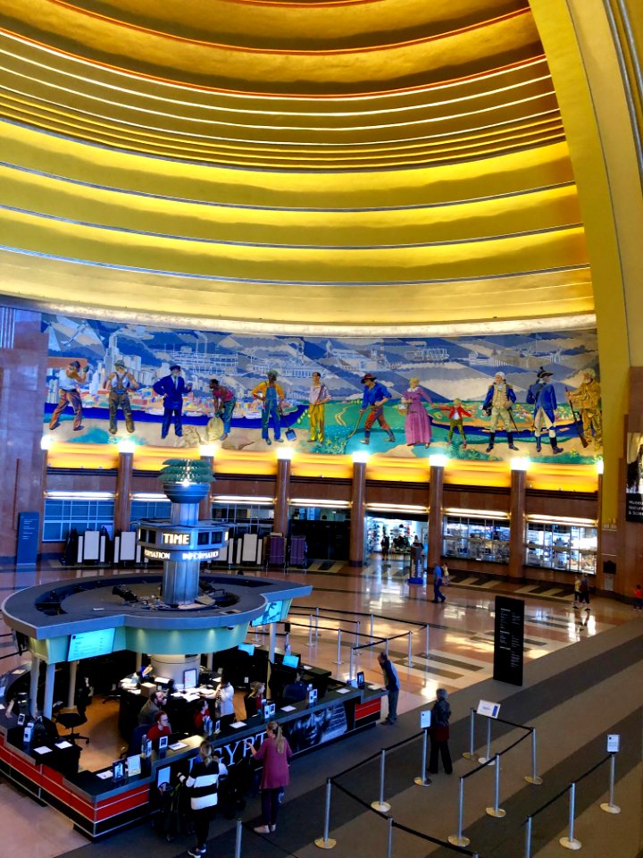 Rotunda Mosaics, Cincinnati Union Terminal, Queensgate, Ci… 