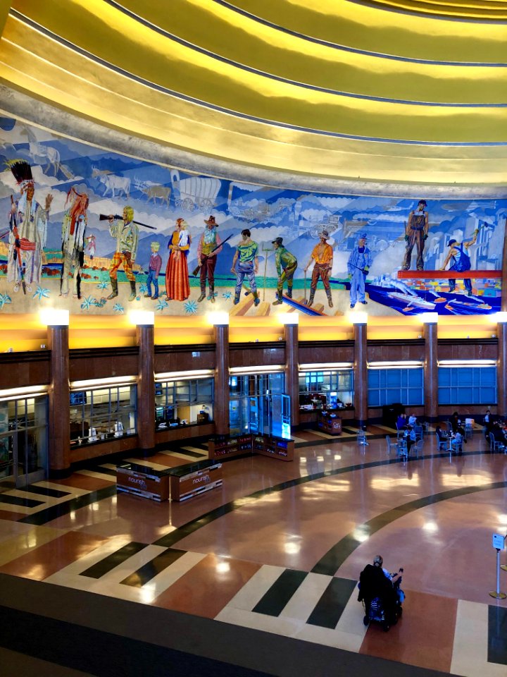 Rotunda Mosaics, Cincinnati Union Terminal, Queensgate, Ci… 