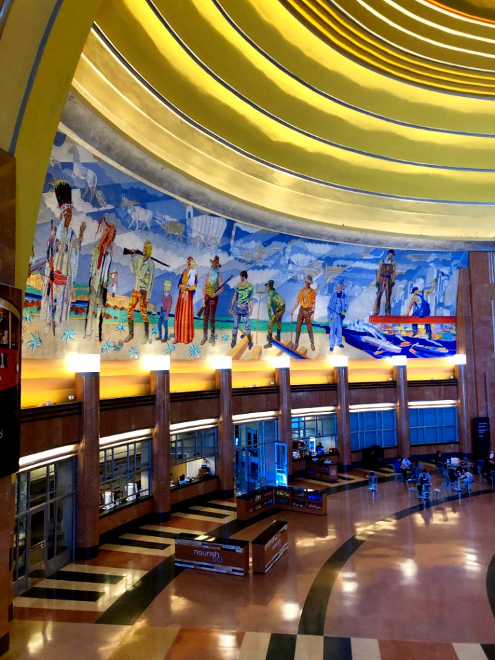 Rotunda Mosaics, Cincinnati Union Terminal, Queensgate, Ci… 