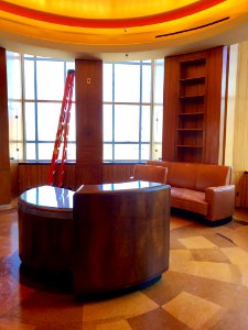 Desk, President's Office, Cincinnati Union Terminal, Queen… 