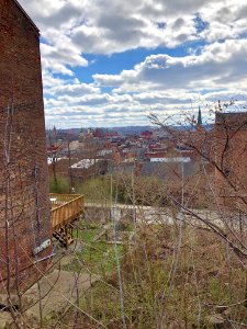 View from Mulberry Street, Over-the-Rhine, Cincinnati, OH photo