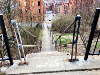 Frintz Street Steps, Over-the-Rhine, Cincinnati, OH 