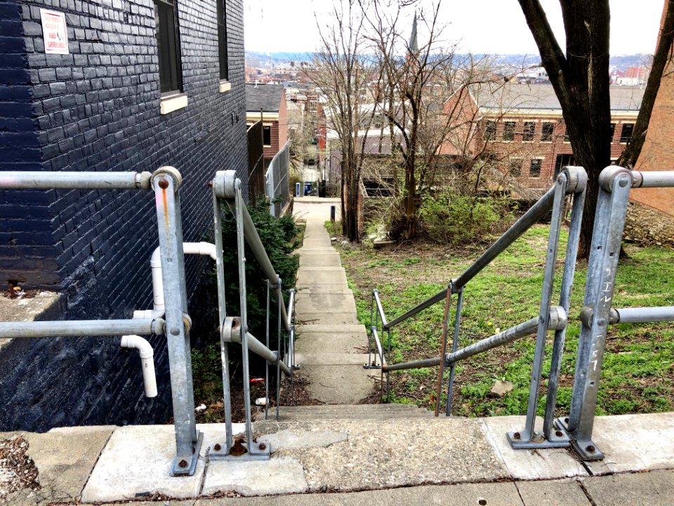 Sharp Alley Steps, Over-the-Rhine, Cincinnati, OH 