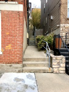 Steps, Mulberry Street, Over-the-Rhine, Cincinnati, OH 