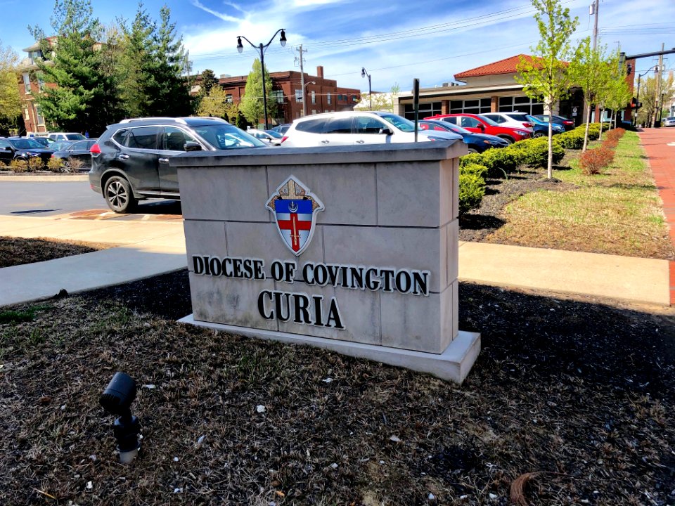 Diocese of Covington Curia Sign, Eastside, Covington, KY 