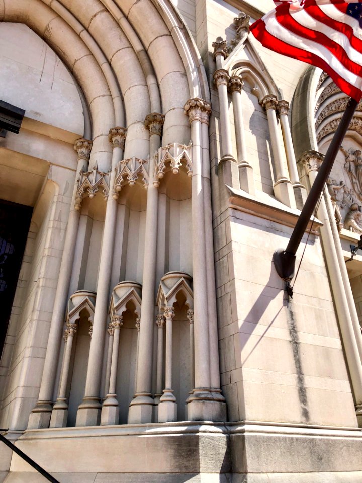 Front Entrance Detail, St. Mary's Cathedral Basilica of th… 