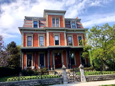 Lovell-Graziani House, Licking Riverside, Covington, KY 