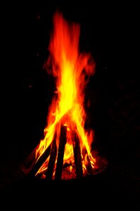 Burn hot blaze photo