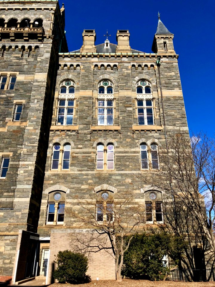 Healy Hall, Georgetown University, Georgetown, Washington,… 
