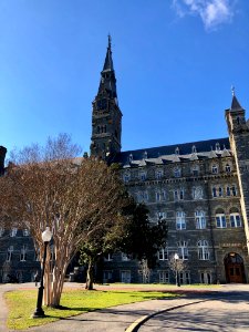 Healy Hall, Georgetown University, Georgetown, Washington,… 