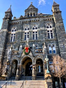 Healy Hall, Georgetown University, Georgetown, Washington,… 