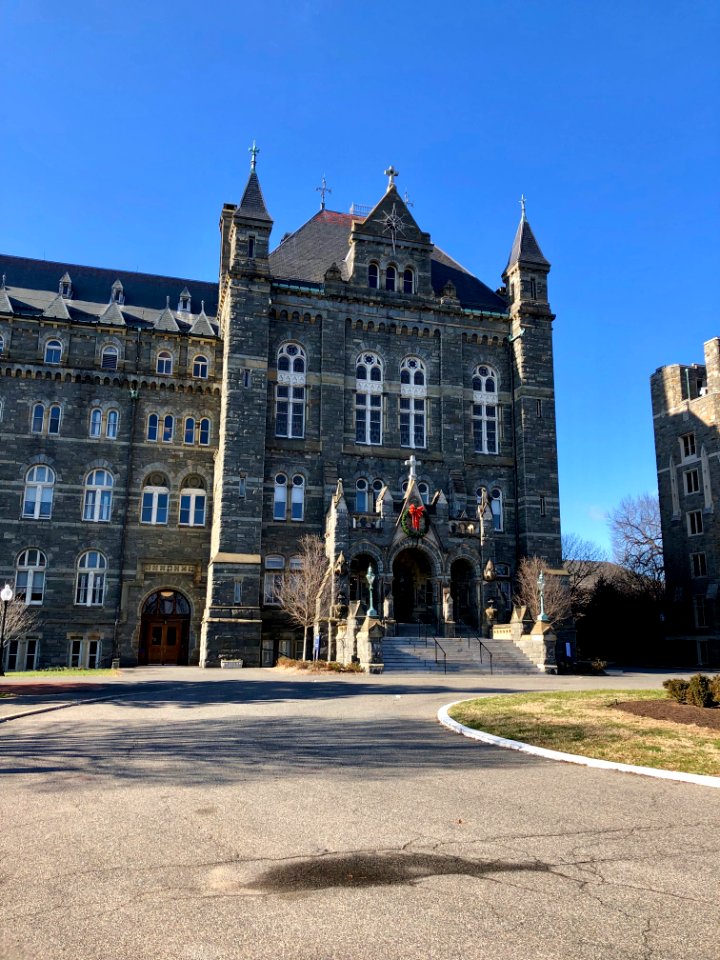 Healy Hall, Georgetown University, Georgetown, Washington,… 