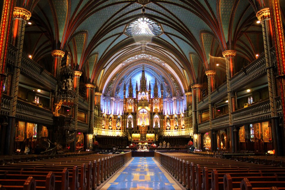 Cathedral montreal notre dame