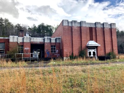 Log Cabin Association Elementary School, Barkers Creek, NC… 