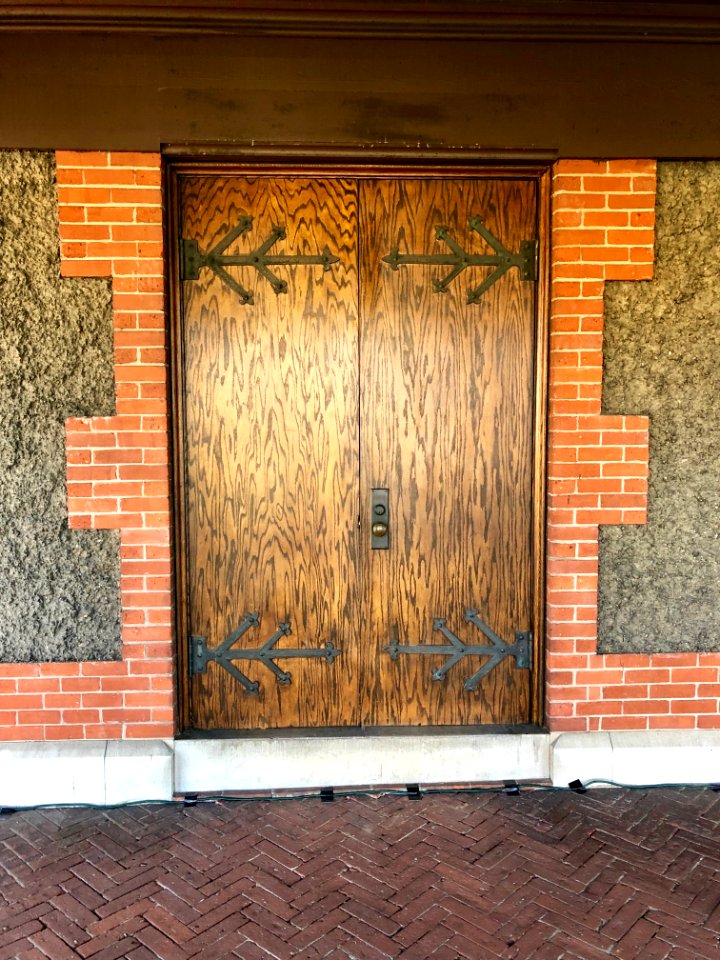 Entry Door, The Cathedral of All Souls, Biltmore Village, … 