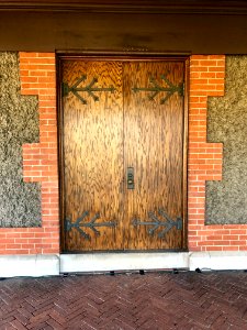 Entry Door, The Cathedral of All Souls, Biltmore Village, … 