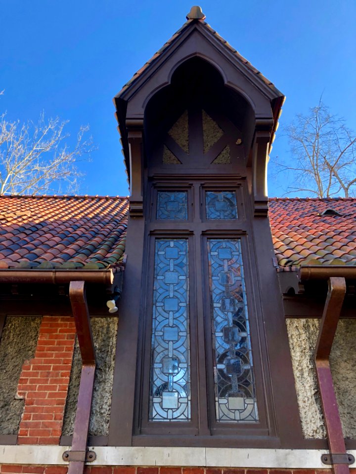 Window Bay, The Cathedral of All Souls, Biltmore Village, … 