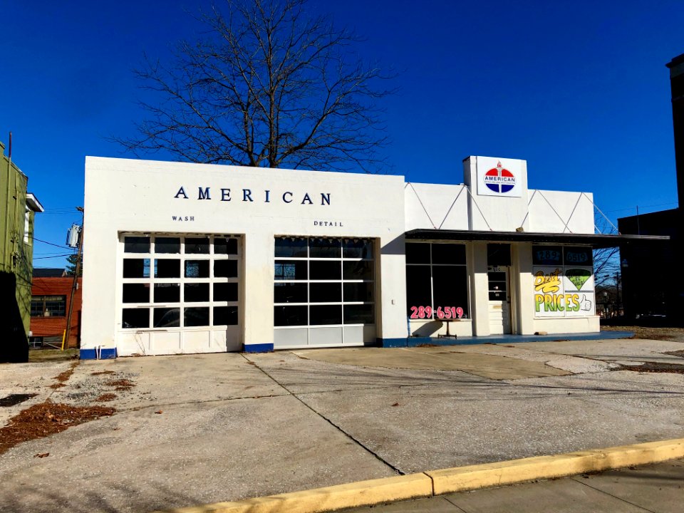 Old American Service Station, Hendersonville, NC 