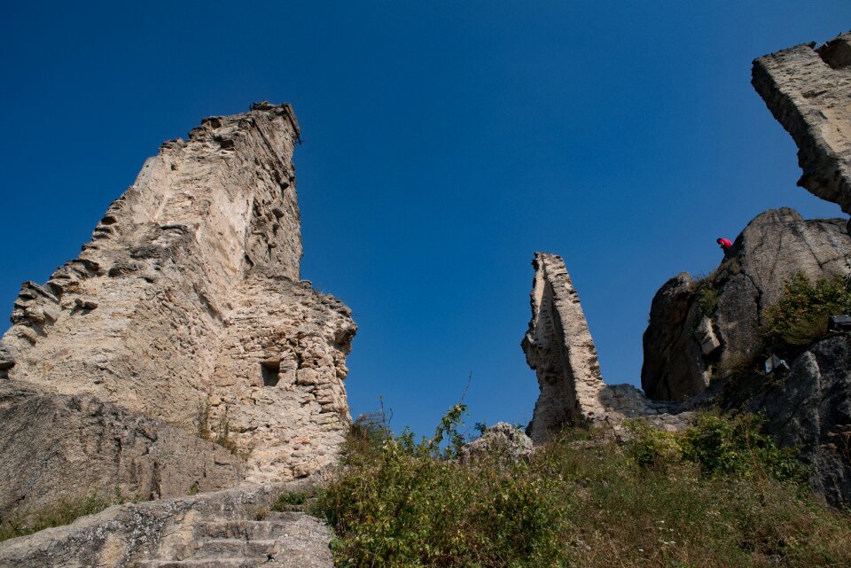 Dilapidated architecture historically