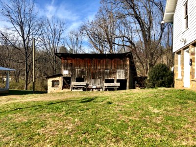 Outbuilding, Monteith Farmstead, Dillsboro, NC 