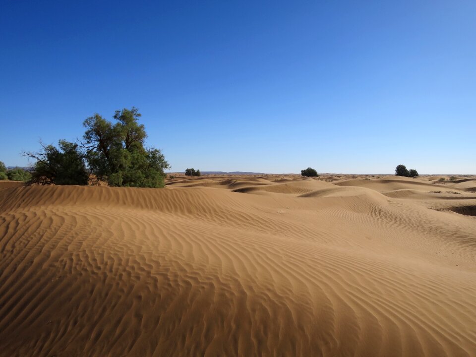 Sky dune nature photo