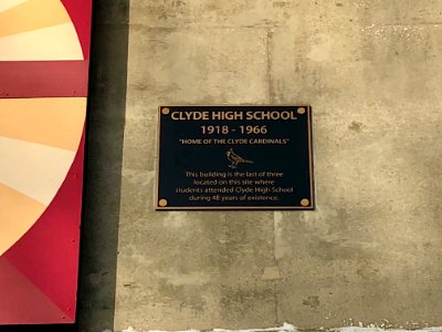Old Clyde School, Clyde, NC 
