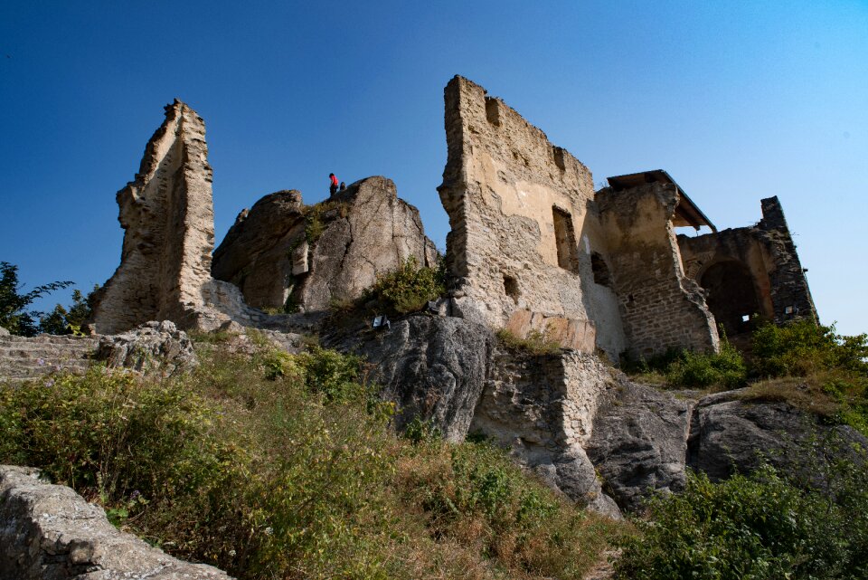 Dilapidated architecture historically