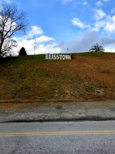 Brasstown Sign, Brasstown, NC 