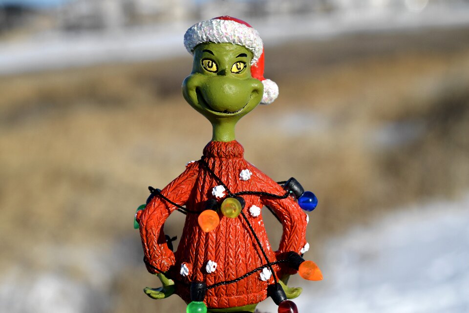 Smiling ornament xmas