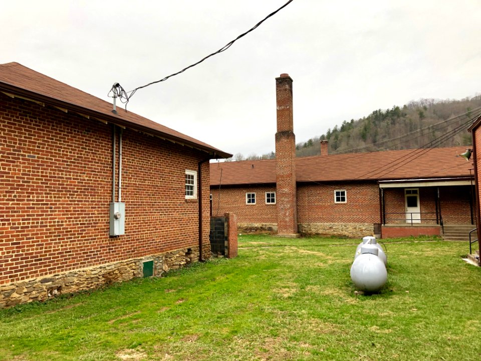 Old Fines Creek School, Fines Creek, NC 