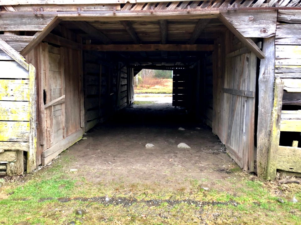 Hiram Caldwell Barn, Cataloochee, NC 