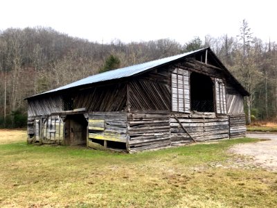 Hiram Caldwell Barn, Cataloochee, NC 