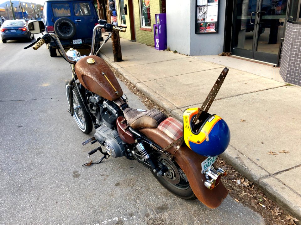Motorcycle, West Asheville, Asheville, NC 