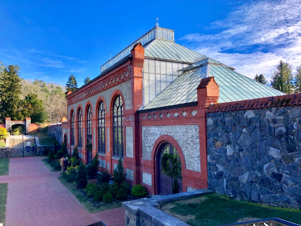 Walled Garden Conservatory, Biltmore Estate, Asheville, NC… 