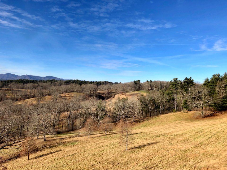 View from South Terrace, Biltmore Estate, Asheville, NC 