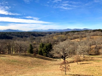View from South Terrace, Biltmore Estate, Asheville, NC 