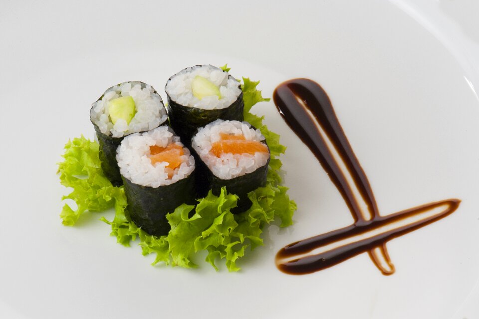 Sushi food japanese food photo