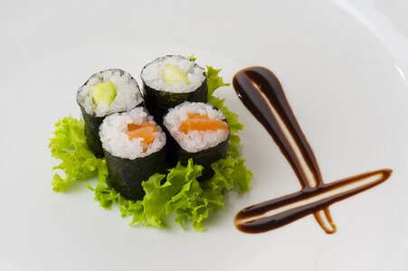 Sushi food japanese food photo