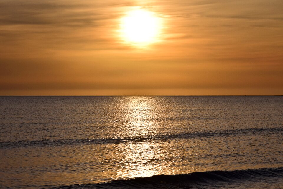 Beach distant mood