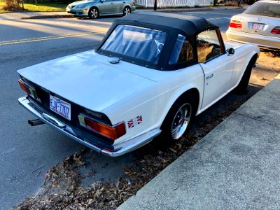 Triumph TR6, Montford Avenue, Montford, Asheville, NC 