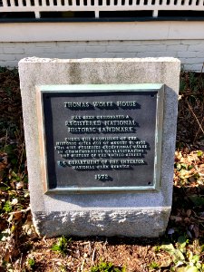 Historical Marker, Thomas Wolfe Memorial, Asheville, NC 