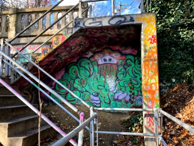 Upper Ohio Avenue Steps, CUF, Cincinnati, OH 