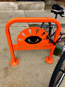 Lakeview East Bicycle Rack, Lakeview East, Chicago, IL 